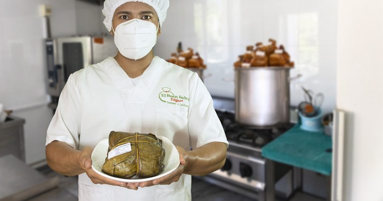 Tamales en Bogotá