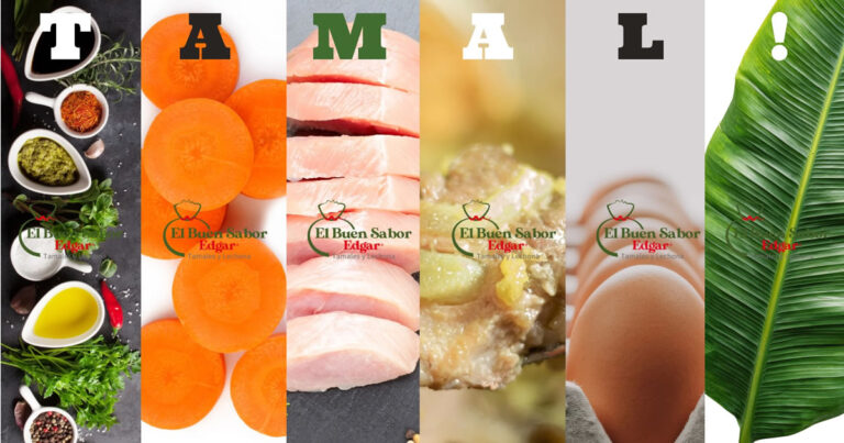 Tamales con Pollo y Cerdo