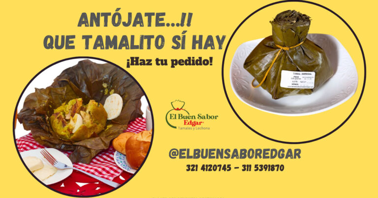 Tamales en Hoja de Platano