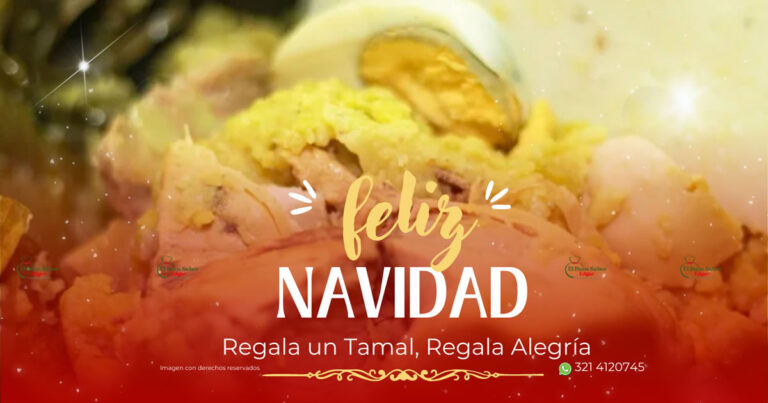 Tamales para regalar en Navidad