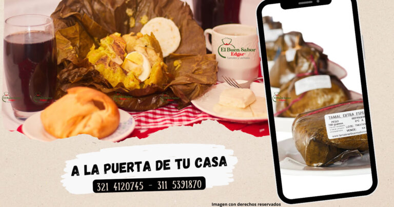 Tamales Tolimenses recien hechos